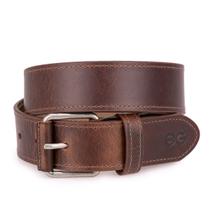 Cinto Correia Masculino Couro Legitimo Casual 4cm Largura