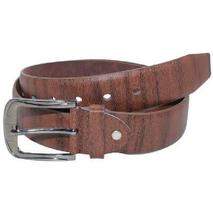 Cinto Correia Social material sintético Masculino Marrom Luxo