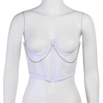Cinto Corrente Underbust Corset Modela Cintura Levanta Seios