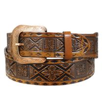 Cinto Country com Fivela Cobre Envelhecido Cow Way 37557