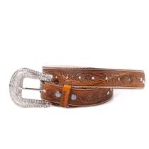 Cinto Country Cowgirl Boiadeira Fivela Grande Metal Strass Pedraria