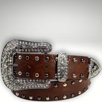 Cinto Country Feminino Com Fivela Country Pedraria Strass Cinto Country Feminino Com Fivela Country Pedraria Strass