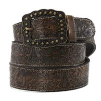 Cinto Country Masculino Feminino Trabalhado Couro Estampa Floral Nossa Senhora Aparecida Cinto Country Masculino Feminino Trabalhado Couro Estampa Floral Nossa Senhora Aparecida