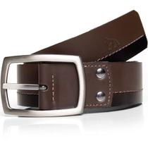Cinto Couro Acostamento Dual Line Pr25 Marrom Café Masculino Cinto Couro Acostamento Dual Line Pr25 Marrom Café Masculino