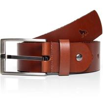 Cinto Couro Acostamento Squared Pr25 Marrom Masculino Cinto Couro Acostamento Squared Pr25 Marrom Masculino