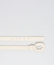 Cinto Couro Bruna - Offwhite