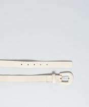 Cinto Couro Julia - Offwhite