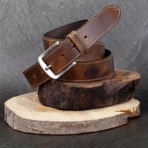 Cinto Couro Masculino Fivela Prata Tamanho Ajustável Casual Estiloso Cinto Couro Masculino Fivela Prata Tamanho Ajustável Casual Estiloso