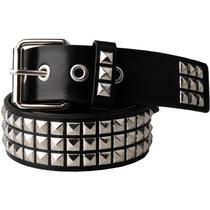 Cinto cravejado RUILAIBO Metal Punk Rock Rivet para mulheres/homens