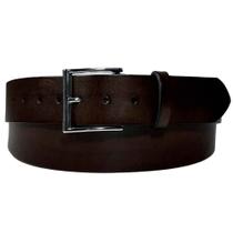 Cinto Dawson Couro Liso Reto Cafe