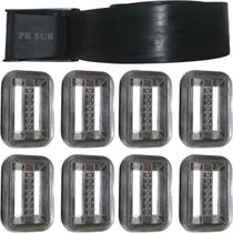 Cinto de borracha com 8 lastros 1kg kit de mergulho caça pesca sub