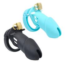 Cinto de Castidade em Silicone 10,0 x 3,8cm Preto