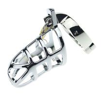 Cinto de Castidade Masculino em Aço com Argola para Escroto