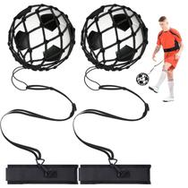 Cinto de cintura ajustável Rolitwils Soccer Kick Trainer, pacote com 2 Cinto de cintura ajustável Rolitwils Soccer Kick Trainer, pacote com 2