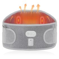 Cinto de cintura aquecido CUEHEAT para alívio da dor lombar cinza Cinto de cintura aquecido CUEHEAT para alívio da dor lombar cinza