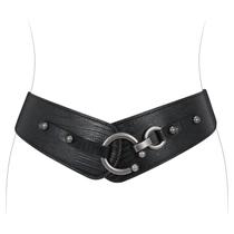 Cinto de cintura JASGOOD Fashion Vintage Wide Elastic W Cinto de cintura JASGOOD Fashion Vintage Wide Elastic W