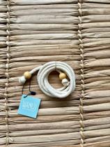 Cinto de corda e madeira - Caraíva