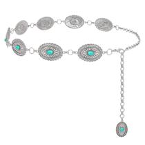 Cinto de corrente XZQTIVE feminino Boho para vestidos, jeans, cinto