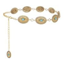 Cinto de corrente XZQTIVE feminino Boho para vestidos, jeans, cinto