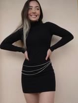 Cinto de correntes banhado Bodychain cinto triplo em camadas