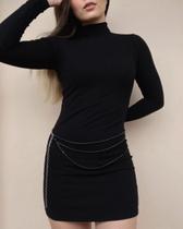 Cinto de correntes banhado Bodychain cinto triplo em camadas