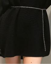 Cinto de correntes bodychain borychain a ouro e prata