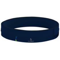 Cinto de corrida FlipBelt, pacote pequeno com zíper azul meia-noite Cinto de corrida FlipBelt, pacote pequeno com zíper azul meia-noite