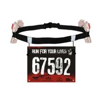 Cinto De Corrida Para Maratona Com Suporte Para Número E 6 Laços Para Gel Para Triatlo, Ciclismo E