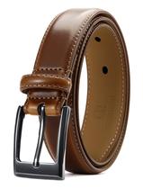 Cinto de couro CHAOREN Brown para homem, vestido com caixa de presente desodorante Cinto de couro CHAOREN Brown para homem, vestido com caixa de presente desodorante