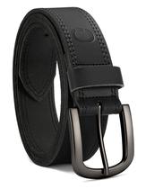 Cinto de couro CHAOREN para homens de couro integral casual