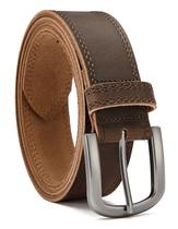 Cinto de couro CHAOREN para homens de couro integral casual