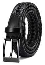 Cinto de couro CHAOREN trançado para homens, couro tecido casual Cinto de couro CHAOREN trançado para homens, couro tecido casual