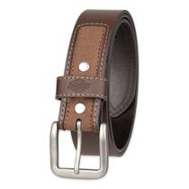 Cinto de Couro com Inserção de Lona Dickies Marrom X-GG Cinto de Couro com Inserção de Lona Dickies Marrom X-GG