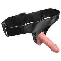 Cinto de Couro com Plug e Prótese de 14 x 4,3 cm - Hot Flowers Cinto de Couro com Plug e Prótese de 14 x 4,3 cm - Hot Flowers