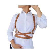 Cinto De Couro Feminino Estilo Punk, Acessórios De Moda Gótica Para Roupas