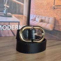 Cinto de couro feminino versátil VIRGINIA