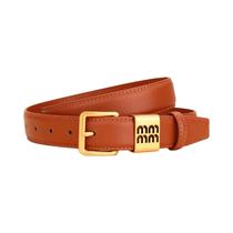 Cinto De Couro Genuíno Feminino Em Couro De Vaca, Cinto Decorativo Versátil E Fashionável