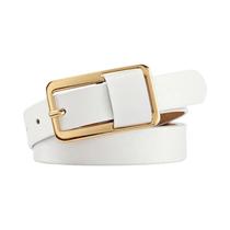 Cinto De Couro Largo Feminino, Luxuoso E Fashion, Designer, 23cm, Cintura Ajustável