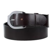 Cinto de Couro Liso Marrom Cow Way 24595
