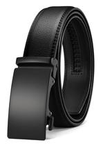 Cinto de couro masculino CHAOREN com catraca de 3,5 cm de largura ajustável Cinto de couro masculino CHAOREN com catraca de 3,5 cm de largura ajustável