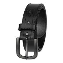 Cinto de Couro Masculino Dickies Preto com Costura Tonal Grande