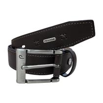 Cinto de Couro Masculino Pegada 2310 Anilina Preto / Café