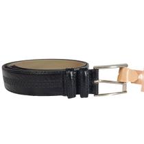 Cinto de Couro Masculino Trabalhado Fasolo Social 35mm Afro