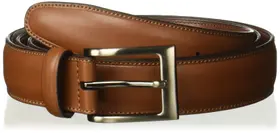 Cinto de couro Perry Ellis Timothy marrom tamanho 54
