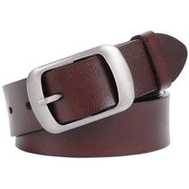 Cinto de couro WHIPPY feminino para jeans, calças e café Cinto de couro WHIPPY feminino para jeans, calças e café