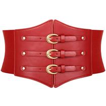 Cinto de espartilho feminino JKEEMI, largo, elástico, elástico, cintura elástica