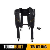 Cinto de Ferramentas Durável TOUGHBUILT TB-CT-51G - Com Confortável Acolchoado de Espuma para Ombro