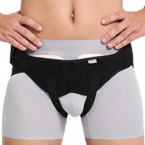 Cinto de hérnia inguinal Pauline para hérnia simples/dupla tamanho M