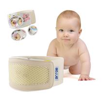 Cinto de hérnia umbilical, faixa de umbigo para bebês/bebês, envolvente em treliça, fichário abdominal para crianças, suporte infantil, faixa de umbigo ajustável, cordão umbilical para recém-nascidos, 15-20 polegadas