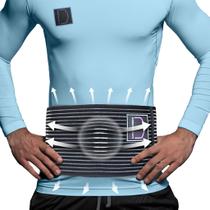 Cinto de hérnia umbilical para tratamento abdominal para homens e mulheres, tamanho S/M